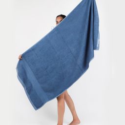 Doctor Towels Bamboo Terry Plus Size Bath Towel - Mineral Blue-image-52