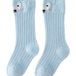 SYGA Cotton Knitted Socks - Light Blue-image-50