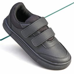 Pine Kids Velcro Closure School Shoes - Black-image-33