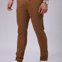 The Indian Garage Co Men Slim Fit Joggers Trousers-image-59
