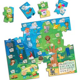 hellofriend books Hello Friend Books Play And Learn Puzzles: Alphabet- Learn All Alphabets with 54 Jigsaw Puzzle Pieces for Kids image 3