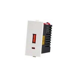 Rapid Stylish USB Charger 1 Module 2.5 Amp 1 USB White, R-2048 (Pack of 10)-picture-5