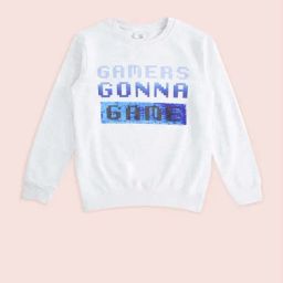 Pantaloons Junior Kids Grey & Blue Cotton Printed Full Sleeves Sweatshirt-picture-12