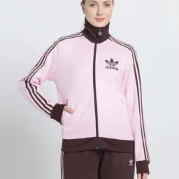 Adidas Originals Pink Striped Sports Jacket-picture-39