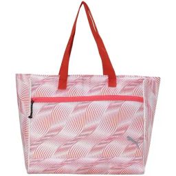 Puma Essentials Pearl Pink-AOP Printed Tote Handbag-36