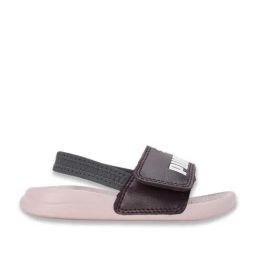 Puma Kids Popcat 20 Midnight Plum Back Strap Sandals-image-23