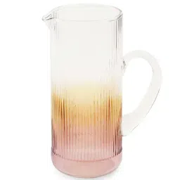 Pure Home and Living Amber Burgundy Glass Water Jugs-picture-48