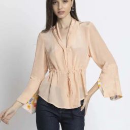 SHAYE Peach Casual Shirt-picture-32