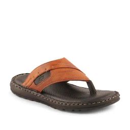 ID Men's Tan Thong Sandals-image-69