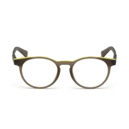 Diesel Brown Oval Unisex Eye Frames-picture-40