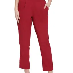 Oxolloxo Red Regular Fit Pants-picture-19