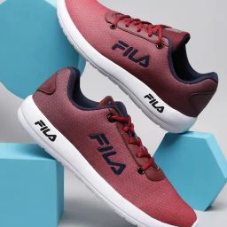Fila Men's BRUCE Maroon Running Shoes-image-96
