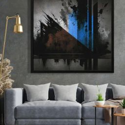 999Store Printed Grey Canvas Wall Art-picture-41