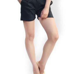 Belle Fille Black Regular Fit Shorts-image-6