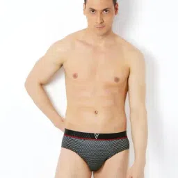 Van Heusen Regular Fit 4 Way Stretch Ultra Soft Allover Print Briefs - SP-04-picture-1