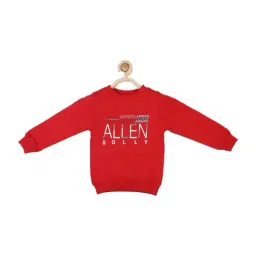 Allen Solly Junior Red Cotton Graphic Full Sleeves Sweatshirt-image-48