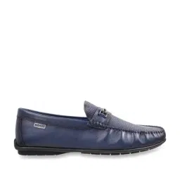 Mochi Men's Blue Casual Loafers-image-56