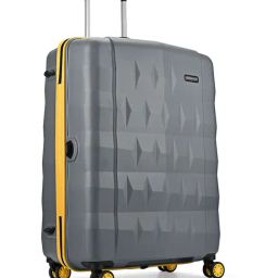 Aristocrat Ceptor Grey Comet Large Hard Checked Luggage Set of 3 - 56, 66, & 76cm image 4
