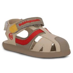 Bubblegummers Boys Winter Beige Sandal-image-58