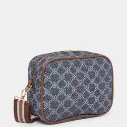 Styli Blue Printed Sling Handbag-13