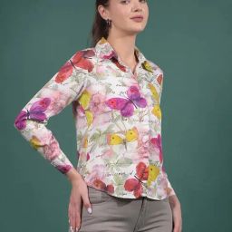 Crimsoune Club Multicolor Printed Casual Shirt-image-32
