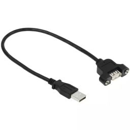 StarTech.com Male USB A to Female USB A Cable 480 Mbps USB 2.0 300 mm, USBPNLAFAM1-image-57