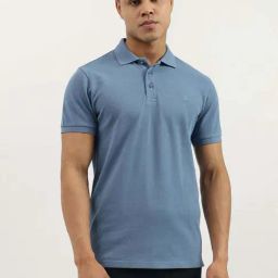 United Colors Of Benetton Blue Cotton Regular Fit Polo T-Shirt-picture-37