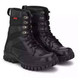 Graphene Steel Toe Safety Shoes High Ankle Rubber Sole Black Pure Leather Size UK 8, R 505-image-99