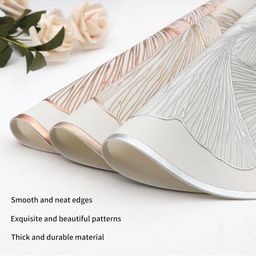 LooMantha Pack Of 2 Grey & White Textured Table Placemats image 4