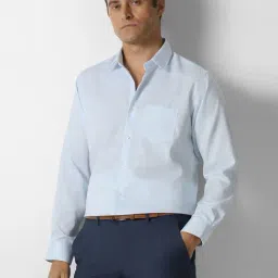 Van Heusen Blue Regular Fit Shirt-picture-15