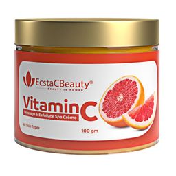 EcstaCBeauty Vitamin C Massage & Exfoliate Spa Crme With Jojoba Beads - 100 g-26