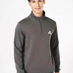Urban Ranger By Pantaloons Grey Cotton Regular Fit Sweatshirt-image-55