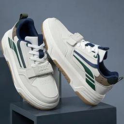Red Tape Men's Hustle Collection Beige & Navy Casual Sneakers-57