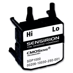 SENSIRION PRESSURE SENSOR, DIFF, 125PA, ANALOGUE, SDP1000-L05-27