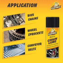 Powermax 150 ml Each Chain Cleaner, Chain Lube & Rust Off Kit, PM-18 (Pack of 3) image 2