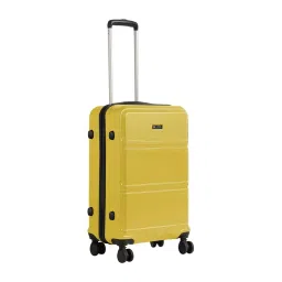 SWISS MILITARY Magnate 65 cm (24 inch) Yellow Hard Sided Trolley Bag-image-96
