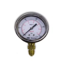 Baumer 63 mm 0-400 kg/cm2 Pressure Gauge AT-D2-2BM-BOTTOM-0/400KG-21