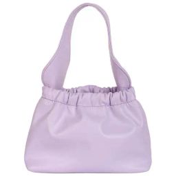 Ferroccio Aurelia Lavender Solid Medium Handbag-46