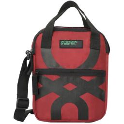 United Colors of Benetton Kolten Red Printed Small Cross Body Bag-image-70