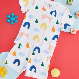 Pantaloons Baby Multicolor Cotton Printed T-Shirt Set-picture-14