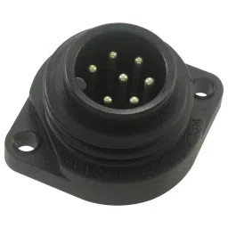HIRSCHMANN CIRCULAR CONNECTOR, PLUG, 6+E WAY, PANEL, CA6GS-image-22