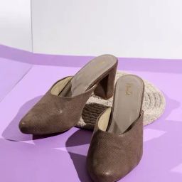 Inc.5 Women's Grey Mule Shoes-image-101