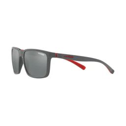 Arnette Men UV Protected Grey Lens Rectangle Sunglasses - 0AN425125736G58-picture-31