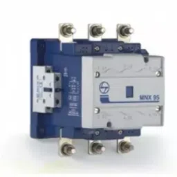 L&T [ Lauritz Knudsen ] MNX 95 3 Pole Power Contactor 95 A 2 NO + 2 NC Auxiliary Contacts, CS94136-2