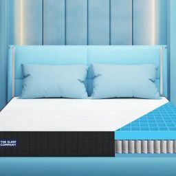 The Sleep Company SmartGRID White Viscose Luxe Hybrid Mattress - King Size (78 in. L x 72 in.W)-image-31