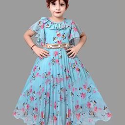 PRENA FASHION Girls Green Dresses-image-86