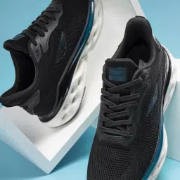 Red Tape Men's Urban Kicks Black Running Shoes-picture-35