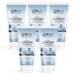 Globus Naturals Revival Diamond Face Scrub - Pack of 5-13