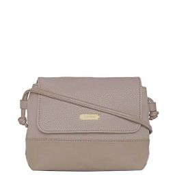 Caprese Aura Pink Solid Small Sling Handbag-picture-15