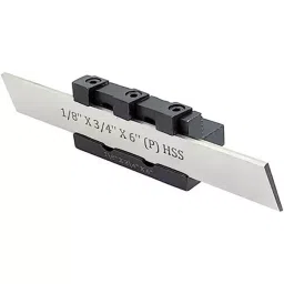 A.D INTERNATIONAL T-Parting Cut Off Holder with Blade, 10 mm Shank and 1/8 x 3/4 x 6 inch Blade Size, VJ-3CJJ-LO5E-28